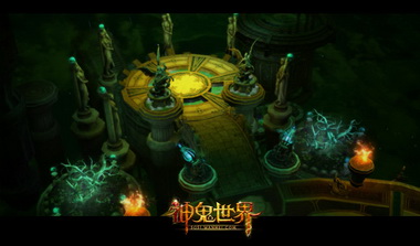 图片: 图12-《神鬼世界》实景截图&mdash;祭祀高台.jpg